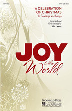 Joy to the World (A Celebration of Christmas in Readings and Songs). Arranged by John Leavitt. For Choral (SATB). Brookfield Christmas Choral. Sacred. 112 pages. Published by Brookfield Press.

Classic choral literature enhanced with scripture readings and congregational participation creates a wonderful setting for celebrating the Christmas season. As always, John Leavitt's touch on this type of service is impeccable. May be used as a complete cantata, or as individual anthems throughout the Christmas season. Available separately: SATB, Chamer Orchestra score and parts (sc, fl 1, 2, ob, cl 1, 2, bn, opt. hb, perc 1, perc 2, hp, str: 88421), ChoirTrax CD, Preview CD, Preview Pak. Duration: ca. 40:00.