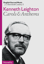 English Sacred Music of the 20th Century - Vol. 2. (Leighton Carols and Anthems). By Kenneth Leighton (1921-1988). For Choral (SATB). Music Sales America. Sacred, 20th Century, Choral. 106 pages. Novello & Co Ltd. #NOV291643. Published by Novello & Co Ltd.

An anthology of carols and anthems by Kenneth Leighton, one of the most distinguished of the British post-war composers, chiefly regarded today for his choral output. This anthology includes many pieces that are less well known, and find themselves in no other collection. Arranged for mixed voice choir SATB and organ.