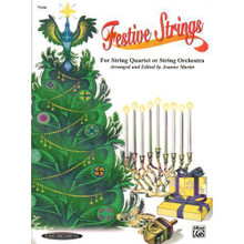Martin, Joanne - Festive Strings for String Quartet or String Orchestra - Viola part - Alfred Music Publishing.

Festive Strings for Quartet or Orchestra, by Joanne Martin, is a versatile holiday collection for a variety of instrumentation.  Composed in keys most natural to strings, this collection features quality arrangements that are longer and more interesting than most beginner holiday books.

Viola Part. Difficulty: A1-2.