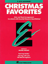 Christmas Favorites - Eb Alto Saxophone (Eb Alto Saxophone). Arranged by Michael Sweeney. For Concert Band, Alto Saxophone. Hal Leonard Essential Elements Band Method. Christmas. Difficulty: easy-medium. Alto saxophone solo songbook (no accompaniment). 24 pages. Published by Hal Leonard.
Product,61073,Christmas Favorites - Bb Tenor Saxophone "