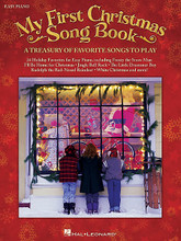 My First Christmas Song Book. (A Treasury of Favorite Songs to Play). By Various. For Piano/Keyboard. Easy Piano Songbook. Softcover. 82 pages. Published by Hal Leonard.

A keepsake collection of 24 favorite holiday tunes, all arranged for easy piano and presented with beautiful full-color illustrations! Includes: Caroling, Caroling • Frosty the Snow Man • A Holly Jolly Christmas • I'll Be Home for Christmas • Jingle Bell Rock • The Little Drummer Boy • The Most Wonderful Day of the Year • Rudolph the Red-Nosed Reindeer • Suzy Snowflake • White Christmas • and more.