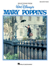 Mary Poppins by Richard M. Sherman and Robert B. Sherman. For Piano/Keyboard. Big Note Vocal Selections. 40 pages. Published by Hal Leonard.

A delightful collection of 11 songs from this beloved Disney classic, all arranged for big-note piano: Chim Chim Cher-ee • Feed the Birds • I Love to Laugh • Jolly Holiday • Let's Go Fly a Kite • The Perfect Nanny • Sister Suffragette • A Spoonful of Sugar • Stay Awake • Step in Time • Supercalifragilisticexpialidocious.