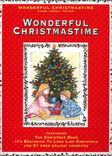 Wonderful Christmastime by Various. For Piano/Vocal/Guitar. Piano/Vocal/Guitar Songbook. Christmas. Difficulty: medium. Songbook. Vocal melody, piano accompaniment, lyrics and chord names. 64 pages. Published by Hal Leonard.

23 songs, featuring: The Christmas Song (Chestnuts Roasting on an Open Fire) * It's Beginning to Look Like Christmas * Let's Have an Old-Fashioned Christmas * We Need a Little Christmas * Wonderful Christmastime * and more.