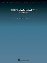 Superman March - Deluxe Score. (from "Superman"). By John Williams. For Full Orchestra. John Williams Signature Edition. Movies. Difficulty: medium-difficult. Full score (spiral bound). Full score notation and introductory text. 32 pages. Duration 4m25s. Published by Hal Leonard.

Duration - 4:20.