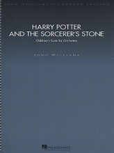 Harry Potter and the Sorcerer's Stone (Children's Suite for Orchestra) - Deluxe Score. (Children's Suite for Orchestra Deluxe Score). By John Williams. For Full Orchestra. John Williams Signature Orchestra. Movies. Difficulty: medium-difficult. Full score (spiral bound). Full score notation and introductory text. 76 pages. Duration 25m18s. Published by Hal Leonard.

I. Hedwig's Flight

II. Hogwarts Forever

III. Voldemort

IV. Nimbus 2000

V. Fluffy and His Harp

VI. Quidditch

VII. Family Portrait

VIII. Diagon Alley

IX. Harry's Wondrous World.