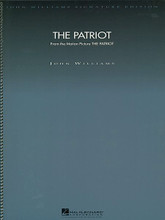 The Patriot - Deluxe Score. (From the Motion Picture "The Patriot"). By John Williams. For Full Orchestra. John Williams Signature Orchestra. Movies. Difficulty: medium-difficult. Full score. Full score notation and introductory text. 39 pages. Duration 6m30s. Published by Hal Leonard.