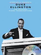 Storyville Presents Duke Ellington. (The Original Piano Transcriptions). By Duke Ellington (1899-1974). For Piano/Keyboard. Artist Transcriptions. Softcover with CD. 80 pages. Music Sales #AM1000021. Published by Music Sales.

A superb career-spanning collection of ten classic Duke Ellington performances from the Storyville Records archives, complete with matching transcriptions and ORIGINAL RECORDINGS on the CD. Together they offer a unique insight into the technique of one of the all-time great jazz pianists. Songs include: C-Jam Blues • Caravan • Don't Get Around Much Anymore • Satin Doll • Take the “A” Train • and more.