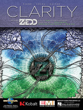 Clarity by Zedd. For Piano/Vocal/Guitar. Piano Vocal. 8 pages. Published by Hal Leonard.

This sheet music features an arrangement for piano and voice with guitar chord frames, with the melody presented in the right hand of the piano part as well as in the vocal line.