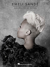 Emeli Sandé - Our Version of Events by Emeli Sandé. For Piano/Vocal/Guitar. Piano/Vocal/Guitar Artist Songbook. Softcover. 80 pages. Published by Hal Leonard.

British singer/songwriter Emeli Sandé splashed onto the scene with this solo debut album in 2012. Our songbook features all 15 songs, plus a bonus song “Read All About It” which she performed at the closing ceremonies to the 2012 Olympic Games in London. Songs include: Breaking the Law • Clown • Daddy • Heaven • Lifetime • Mountains • Next to Me • River • Suitcase • Where I Sleep • and more.