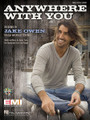 Anywhere with You by Jake Owen. For Piano/Vocal/Guitar. Piano Vocal. 8 pages. Published by Hal Leonard.

This sheet music features an arrangement for piano and voice with guitar chord frames, with the melody presented in the right hand of the piano part as well as in the vocal line.