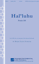 Hal'luhu. (Psalm 150). By Benjie-Ellen Schiller. For Choral (SATB). Transcontinental Music Choral. 28 pages. Transcontinental Music #993513. Published by Transcontinental Music.

This is a recently revised edition of this now-classic choral work by Benjie Ellen Schiller, a cantor who serves on the faculty of HUC-JIR. By popular request, this edition of one of our most popular choral pieces is now available in the lower key of D major. There is an optional tof part, and chord symbols for guitar (or other instrument) are included, as well as a guitar/tof score in the back of the publication. With its changing meters and “Eastern” flavor, this piece is exciting but not difficult to learn.

Minimum order 6 copies.