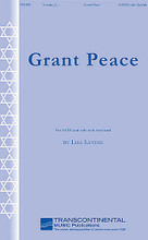 Grant Peace by Lisa Levine. For Choral (SATB). Transcontinental Music Choral. 12 pages. Transcontinental Music #993490. Published by Transcontinental Music.

This choral setting of Lisa Levine's flowing and gentle melody includes both texts for evening (Shalom Rav) and morning (Sim Shalom). An ideal piece for interfaith gatherings, with its universal message of respect and friendship.

Minimum order 6 copies.