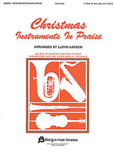 Christmas Instruments in Praise (C Instruments (Flute, Oboe & Others)). Arranged by Lloyd Larson. For C Instruments. Instructional. Christmas and Sacred. Instrumental solo book. 8 pages. Fred Bock Music Company #BG0962C. Published by Fred Bock Music Company.
With three fabulous volumes of Instruments in Praise already perennial favorites, this Christmas collection is sure to be a hit! Lloyd Larson has taken some of the great Christmas carols and songs of the church - such as Away in a Manger * Go Tell It on the Mountain * and We Three Kings, to name a few - and arranged them for solo instruments and piano. The parallel voicings make this collection available to all instrumentalists who enjoy sharing their gifts in worship. Piano accompaniment book available separately (HL.842023).