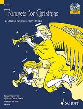 Trumpets for Christmas (20 Christmas Carols for One or Two Trumpets). By Various. Arranged by Barrie Carson Turner. For Trumpet, Trumpet Duet. Misc. Softcover with CD. 32 pages. Schott Music #ED13058. Published by Schott Music.

20 favorite Christmas carols in easy arrangements for trumpet, with an optional second trumpet part. The accompanying CD includes performances all the carols arranged for two trumpets, and attractive piano accompaniments.