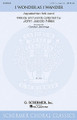 I Wonder As I Wander by John Jacob Niles (1892-1980). Arranged by Carolyn Jennings. Choral. Christmas. 8 pages. Published by G. Schirmer.

Stunning in its simplicity, this unaccompanied setting of the plaintive John Jacob Niles song is breathtaking!

Minimum order 6 copies.