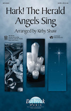 Hark! The Herald Angels Sing arranged by Kirby Shaw. For Choral (SATB). Daybreak Christmas Choral. Sacred. 12 pages. Published by Daybreak Music.

Joyfully rhythmic, this buoyant arrangement is fun to sing. Optional instrumental parts propel the performance to a rousing finish! BonusTrax accompaniment available. Performance Time: Approx. 2:45. Available separately: SATB and Instrumental ePak, parts only for Guitar, Bass and Drums. Recorded performance and accompaniment available on BonusTrax CD (HL.8745150).

Minimum order 6 copies.