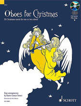 Oboes for Christmas (20 Christmas Carols for One or Two Oboes). Arranged by Barrie Carson Turner. For Oboe. Misc. Edition with CD. 32 pages. Schott Music #ED12883. Published by Schott Music.

This illustrated edition for oboes also includes lyrics and chord labels for improvising accompaniments. Companion CD includes full performances and accompaniment tracks.