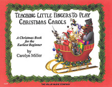 Teaching Little Fingers to Play Christmas Carols - Book/CD (A Christmas Book for the Earliest Beginner). Arranged by Carolyn Miller. For Piano/Keyboard. Willis. Early Elementary. Book with CD. 24 pages. Willis Music #12569. Published by Willis Music.

12 piano solos with optional teacher accompaniments: Angels We Have Heard on High • Deck the Hall • The First Noel • Hark! The Herald Angels Sing • Jingle Bells • Jolly Old Saint Nicholas • Joy to the World! • O Come, All Ye Faithful • O Come Little Children • Silent Night • Up on the Housetop • We Three Kings of Orient Are.
