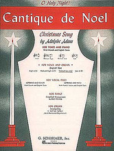 Cantique de Noël (O Holy Night) (Medium Low Voice (in C) and Organ). By Adolphe-Charles Adam (1803-1856). Edited by William Stickles. For Organ, Vocal. Vocal Solo. 8 pages. G. Schirmer #ST46045. Published by G. Schirmer.

Sheet Music.