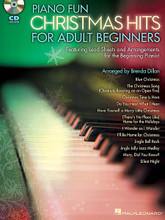 Piano Fun - Christmas Hits for Adult Beginners arranged by Brenda Dillon. For Piano/Keyboard. Educational Piano Library. Softcover with CD. 48 pages. Published by Hal Leonard.

Piano Fun – Christmas Hits for Adult Beginners is a collection of lead sheets and arrangements for the beginning pianist who has learned to read music and wants to play easy arrangements of familiar holiday favorites. The CD features beautifully orchestrated accompaniments for every song and is playable on any CD player. It is also MIDI-enhanced so Mac and PC users can adjust the recording to any tempo without changing the pitch. Songs: Blue Christmas • The Christmas Song (Chestnuts Roasting on an Open Fire) • Christmas Time Is Here • Have Yourself a Merry Little Christmas • (There's No Place Like) Home for the Holidays • I Wonder as I Wander • I'll Be Home for Christmas • Jingle Bell Rock • Jingle Jolly Jazz Medley • Mary, Did You Know? • Silent Night. Pefect for RMM (recreational music making) programs!