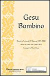 Gesu Bambino by Pietro A. Yon (1886-1943). Arranged by Mark Hayes. For Choral (Score & Parts). Harold Flammer. Shawnee Press #LB5768. Published by Shawnee Press.

The always-creative Mark Hayes brings us a fresh new arrangement of a holiday favorite. Gesu Bambino is always eagerly anticipated as a solo, but here it has been beautifully harmonized for SATB choir. Your accompanist gets a chance to really shine as well, or you may choose the fabulous orchestration or accompaniment/performance CD. A sparkling addition to your Christmas program or worship service.