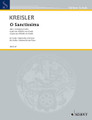 Kreisler F O Sanctissima (corelli)(ep) by Fritz Kreisler (1875-1962). Schott. Set of Parts. 10 pages. Schott Music #ED3147. Published by Schott Music. 