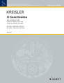 Kreisler F O Sanctissima (corelli)(ep) by Fritz Kreisler (1875-1962). Schott. Set of Parts. 10 pages. Schott Music #ED3147. Published by Schott Music.