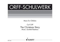 The Christmas Story. (English Score). By Carl Orff (1895-1982) and Gunild Keetman. For Orff Instruments. Schott. Score. 40 pages. Schott Music #ED5144. Published by Schott Music.

A play for stage or concert performance, for speaking parts, singers and chorus, with instrumental accompaniments for recorders, strings and percussion (separate parts available).