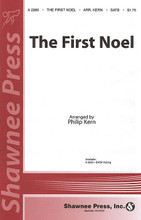 The First Noel arranged by Philip Kern. For Choral (SATB). Shawnee Press. Choral. 12 pages. Shawnee Press #A2265. Published by Shawnee Press.

Phil Kern gives us another choral classic with his new arrangement of The First Noel. It is simply stunning with its use of contemporary chord structure, unison singing that develops back and forth with full choral production, an a cappella section, dynamic contrast and elegant piano accompaniment. As you program the familiar for your holiday concert, you'll want to put this one at the top of your list. Available: SATB.

Minimum order 6 copies.