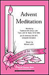 Advent Meditation ((Texts from Veni, veni Emmanuel and Martin Luther)). By Michael Larkin. Edited by William Reynolds. For Choral (SATB). Harold Flammer. 8 pages. Shawnee Press #A7720. Published by Shawnee Press.
Product,61642,The Joy of Christmas (Instrumental Accomp Parts)"