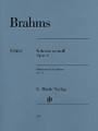 Scherzo in E-Flat Minor, Op. 4 (Revised Edition). By Johannes Brahms (1833-1897). Edited by Andreas Boyde and Katrin Eich. For Piano. Henle Music Folios. Softcover. 20 pages. G. Henle #HN569. Published by G. Henle.

Based on the musical text of the new Brahms Complete Edition. Now available in an Urtext single edition.