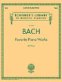 Johann Sebastian Bach - Favorite Piano Works by Johann Sebastian Bach (1685-1750). For Keyboard. Piano Collection. Softcover. 240 pages. Published by G. Schirmer.

Expansive collection of well-known Bach keyboard works, including: selected Two-part Inventions * English Suites Nos. 2, 3 * French Suites Nos. 2, 6 * selections from The Well-Tempered Clavier, Books 1 and 2 * Aria from The Goldberg Variations * and more.