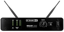 Relay G55. (Digital Guitar Wireless System). Live Sound. General Merchandise. Hal Leonard #991230145. Published by Hal Leonard.

Based on patented, fourth-generation technology, Relay® is leading the digital wireless revolution for guitarists. The Relay G55 system delivers tour-grade digital wireless in a compact, half-rack format-so you can experience wireless freedom without compromising your tone. Featuring 12 channels of compander-free 24-bit audio, full 10Hz-20kHz frequency response and 117dB dynamic range, the G55 signal is so pure and strong it sounds just like a wired guitar. 2.4GHz operation and proprietary DCL™ signal protection provide rock-solid performance – while one-step setup and worldwide, license-free operation make Relay G55 incredibly easy to use.