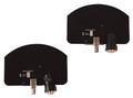 P180 Antenna Pair. Live Sound. General Merchandise. Hal Leonard #980330032. Published by Hal Leonard.

Pair of directional active antennas with gain adjustment switch and mic stand mount. Compatible with XD-V75, XD-V70, XD-V55, Relay G90, Relay G50 and XD-AD8 systems.