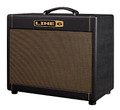 DT25 1x12 Extension Guitar Speaker Cabinet. Guitar Amps. General Merchandise. Line 6 #990301701. Published by Line 6.
 
The DT25™ 1x12 Extension Cabinet is the perfect pairing for the portable DT25™ 25W/10W tube amp from Line 6 and tube-amp guru Reinhold Bogner. The cabinet features a front-ported, closed-back design that produces a HUGE sound much bigger than its small footprint. The 12-inch custom Celestion® G12H-90 speaker delivers clean tones that sparkle and sing, creamy overdrives that respond to the intricacies of your picking and searing high-gain tones that launch themselves from the cabinet.