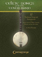 Celtic Songs for the Tenor Banjo. (37 Traditional Songs and Instrumentals). By Dick Sheridan. For Banjo. Banjo. Softcover. Guitar tablature. 56 pages. Published by Centerstream Publications.

Jigs and reels, hornpipes, airs and dances! Songs and instrumentals! They're all here in an exciting collection drawn from the six Celtic “nations” of Ireland, Scotland, Wales, Cornwall, Brittany and the Isle of Man. Each traditional song – with its lilthing melody and rich accompaniment harmony –¦has been carefully selected and arranged for your complete enjoyment. Songs are presented in both note form and tablature with chord symbols and diagrams that are large and easy to read. Lyrics and extra verses are included for many songs. And for quick reference, songs are listed both alphabetically and by Celtic nation. Arrangements are for the tenor banjo in standard tuning: CGDA.