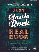 Just Classic Rock Real Book. (C Edition). By Various. For Melody/Lyrics/Chords. Fake Book. Fake Book. Rock. Softcover. 504 pages. Hal Leonard #FBM0005A. Published by Hal Leonard.

This amazing collection contains well over 215 classic songs from the '60s, '70s, and '80s. From soft rock to hard rock, punk and new wave to metal. These professional-style fakebook arrangements feature all the critical riffs and patterns, melodies, lyrics and chords in simple, easy-to-use arrangements. Includes a complete discography. Some of the artists included in this book are: America, the Animals, the Band, the Beatles, Blondie, Boston, David Bowie, Jackson Browne, Buffalo Springfield, Jimmy Buffett, the Byrds, J.J. Cale, The Cars, Harry Chapin, Eric Clapton/Blind Faith, Eric Clapton/Cream, Creedence Clearwater Revival, Crosby, Stills, Nash and Young, Doobie Brothers, the Eagles, Fleetwood Mac, the Grateful Dead, Janis Ian, Billy Idol, Iron Butterfly, Jethro Tull, Journey, Loggins & Messina, Joni Mitchell, Van Morrison, Mott the Hoople, Pink Floyd, Procol Harum, R.E.M., the Ramones, Rod Stewart, Santana, Sonny and Cher, Spencer Davis Group, Bruce Springsteen, James Taylor, Ten Years After, George Thorogood, Tom Petty & The Heartbreakers, Traffic, Robin Trower, Van Halen, Yes, Neil Young, The Zombies, ZZ Top, and many more!!! Songs include: After Midnight • American Woman • Aqualung • Bad, Bad Leroy Brown • Bridge Over Troubled Water • Feel Like Makin' Love • Forever Young • Have You Ever Seen the Rain? • Mama Told Me Not to Come • Margaritaville • Minute by Minute • More Than a Feeling • The Night They Drove Old Dixie Down • Old Man • One • Owner of a Lonely Heart • Panama • Peaceful Easy Feeling • Pink Cadillac • Proud Mary • Stop Draggin' My Heart Around • Sunshine of Your Love • Take It to the Limit • Tenth Avenue Freeze-Out • These Eyes • Turn Turn Turn • The Waiting • Whole Lotta Love • and many more!