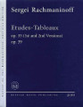 Etudes-Tableaux Op. 33 (1st and 2nd Versions), Op. 39 (Urtext of the Rachmaninoff Critical Edition Piano Solo). Composed by Sergei Rachmaninoff (1873-1943). Edited by Valentin Antipov. For Piano, Piano/Keyboard. Misc. Softcover. 204 pages. Russian Music Publishing #RMP3101. Published by Russian Music Publishing.