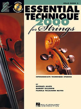 Essential Technique 2000 for Strings. (Cello). For Cello. Essential Elements. Softcover with CD. 48 pages. Published by Hal Leonard.

Book 3 of the Essential Elements 2000 for Strings series, Essential Technique 2000 includes exercises for the higher positions and shifting, along with scales, bowings and special techniques. Also includes theory, history, multicultural music, creativity and assessment, along with sight-reading and rhythm pages. All this PLUS a CD with more great play-along tracks.