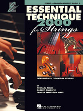 Essential Technique 2000 for Strings. (Piano Accompaniment). For Piano Accompaniment. Essential Elements. Softcover. 112 pages. Published by Hal Leonard.

These piano accompaniments can provide helpful guidance for teaching beginning instrumentalists. The format includes a cue line to provide the director or pianist with a visual guide of the student melody part. NOTE: The disc(s) available with the teacher and student books are not included in this product.