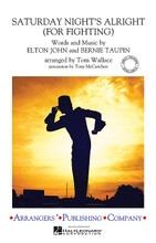 Saturday Night's Alright (for Fighting) by Bernie Taupin and Elton John. Arranged by Tom Wallace. For Marching Band (Score & Parts). Arrangers' Publ Marching Band. Grade 3. 12 pages. Published by Arrangers' Publishing Company.

A percussion feature sets up the immediately recognizable hook of this hard rocking arrangement. Once started the excitement never lets up as the chart builds to a powerful wall-of-sound conclusion.