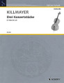 3 Concert Pieces Cello Solo. String Solo. Softcover. 12 pages. Hal Leonard #CB210. Published by Hal Leonard.