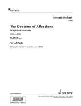 The Doctrine of Affections for 8 Wind Instruments, Parts. Woodwind Ensemble. Softcover. Hal Leonard #ED13482-10. Published by Hal Leonard.