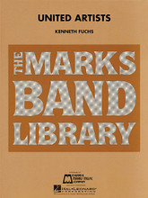 United Artists. ((Fanfare Overture for Winds, Brass and Percussion)). By Kenneth Fuchs. For Concert Band (Score). Hal Leonard Concert Band Series. Grade 5. Softcover. 32 pages. Published by Edward B. Marks Music.

From the striking opening chords to the blazing woodwind passages and dynamic brass and percussion writing, you are in for a special treat with this powerful concert opener by acclaimed composer Kenneth Fuchs. Commissioned by the USAF Academy Band, Colorado Springs, CO, this is certain to become in important addition to the repertoire for winds. Dur: 5:30.