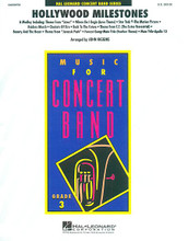 Hollywood Milestones arranged by John Higgins. For Concert Band. Score and full set of parts. Young Concert Band. Grade 3. Book only. Published by Hal Leonard.
Product,62161,Smoke on the Water (Grade 1.5)"