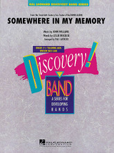 Somewhere in My Memory (from HOME ALONE). By John Williams and Leslie Bricusse. Arranged by Paul Lavender. For Concert Band (Score & Parts). Score and full set of parts. Discovery Concert Band. Grade 1.5. Published by Hal Leonard.

Here is a very easy arrangement of the classic holiday ballad from Home Alone. This one is easy to learn and will add a nice contemporary touch to your holiday concert.