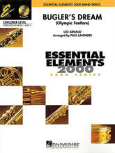 Bugler's Dream (Olympic Fanfare) arranged by Paul Lavender. For Concert Band (Score & Parts). Essential Elements Explorer Level. Grade 0.5. Published by Hal Leonard.

Explorer Level (correlates with Book 1, p. 11)

Probably the best-known of all the Olympic themes, Paul's solid arrangement is very easy (only 6 notes and nothing faster than a quarter note) and will sound great with beginning bands. Celebrate the summer games with this fabulous arrangement.