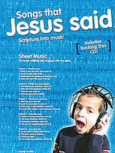 Keith & Kristyn Getty - Songs That Jesus Said by Keith & Kristyn Getty. For Piano/Vocal/Guitar. Sacred Folio. Softcover with CD. 52 pages. Published by Hal Leonard.

Songs That Jesus Said is a collection of children's songs created by Keith and Kristyn Getty. Based on the words and teachings of Jesus, it brings the whole message of the gospels alive to children in a new, infectious way. This songbook includes a special CD bonus: accompaniment trax for the entire collection! Includes: Better Is One Day with Jesus • Father in Heaven • Have You Seen Him? • Little Zac • Once Upon a Boat • Remember • Seed You Sow • Two Little Houses • Underneath the Shining Star • You Know • and more.