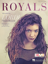 Royals by Lorde. For Piano/Vocal/Guitar. Piano Vocal. 8 pages. Published by Hal Leonard.

This sheet music features an arrangement for piano and voice with guitar chord frames, with the melody presented in the right hand of the piano part as well as in the vocal line.