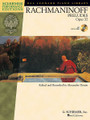 Rachmaninoff - Preludes, Op. 32 (Piano With a CD of Performances). By Sergei Rachmaninoff (1873-1943). Edited by Alexandre Dossin. For Piano/Keyboard. Schirmer Performance Editions. Softcover with CD. 76 pages. Published by G. Schirmer.

Schirmer Performance Editions are designed for piano students and their teachers as well as for professional pianists. These editions offer insightful interpretive suggestions, pertinent fingering, and historical and stylistic commentary. A new edition based on new research, with historical notes and performance suggestions.